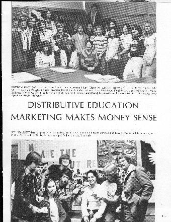 Distributive Education and Marketing Makes Money Sense
