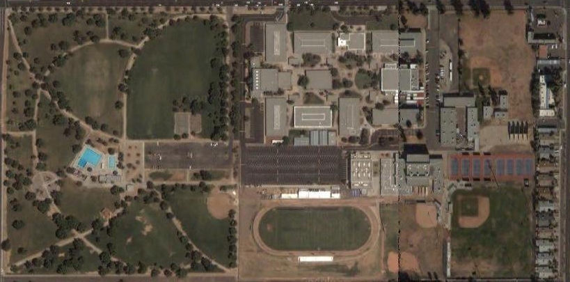 Moon Valley from the air